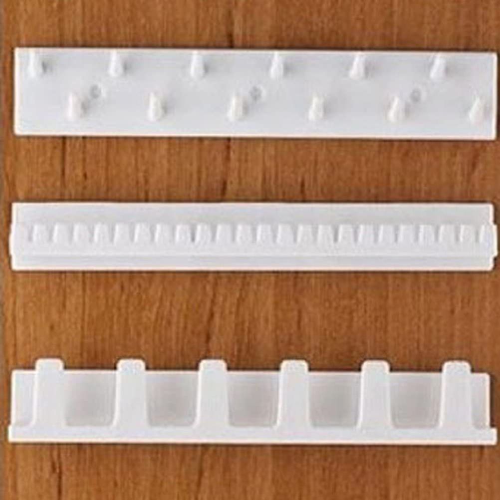 9Pcs/Set Hanging Jewelry Rack Self Adhesive Jewelry Hook Wall Hanger for Necklace Bracelet
