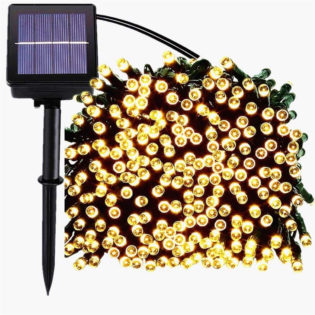22M 200LEDs Solar String Light Waterproof Solar String Lights Outdoor Garden Solar Light Chain Holiday Christmas Tree Garland