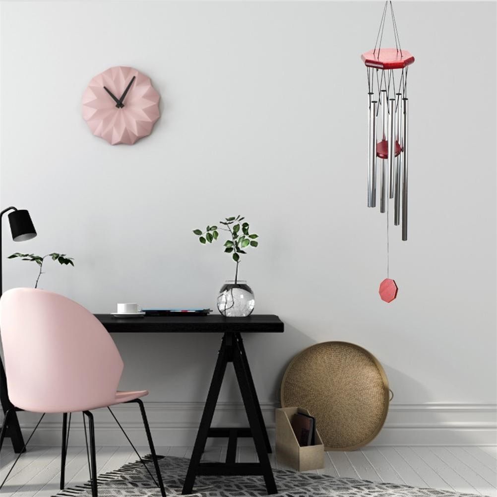 Outdoors Wind Chimes Garden Yard Ornament Home Decor Indoor Metal Hanging Wind Chimes