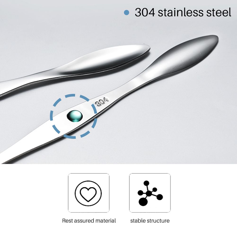 Stainless Steel Seafood Tools Crab Fork Spoon Crab Needle Multipurpose Meat Spoon