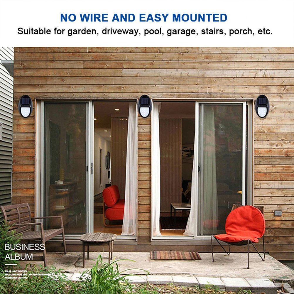 10LED Solar Light Wall Lamp IP65 Waterproof Outdoor Solar Garden Light for Yard Courtyard Led Solar Lamp