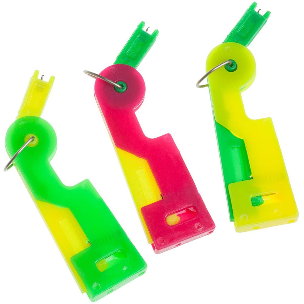6pcs Automatic Threaders Plastic Needle Threading Device Sewing Needle Threaders