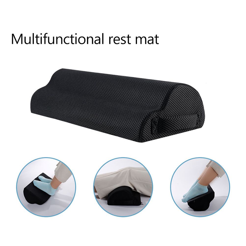 Foot Rest Under Desk Cushion Ergonomic Half Cylinder Pad for Extra Leg Support Soft Foot Stool Pillow for Office and Home Accessories
