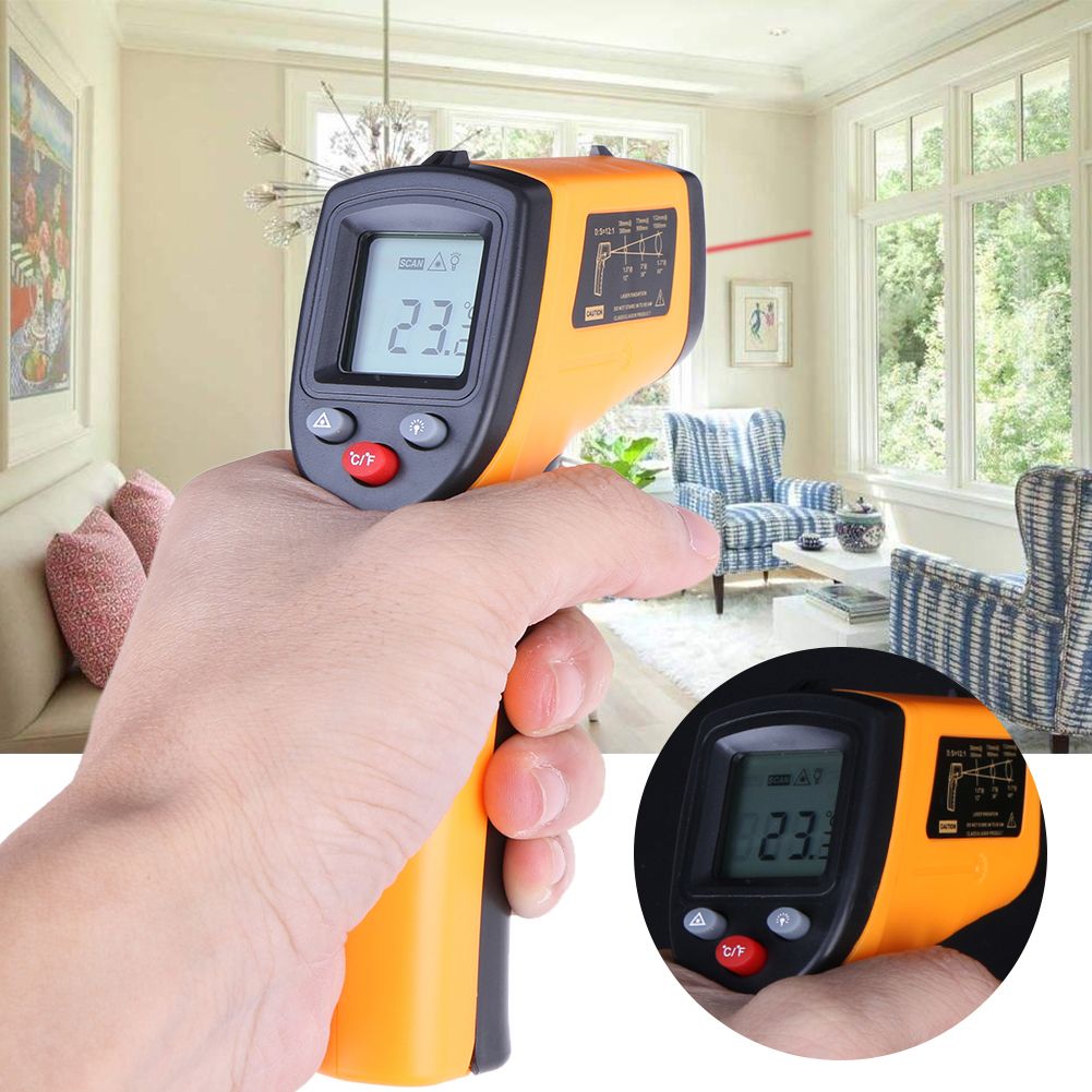 GM320 Digital Infrared Thermometer Non Contact Digital Temperature Gun for Industrial Use