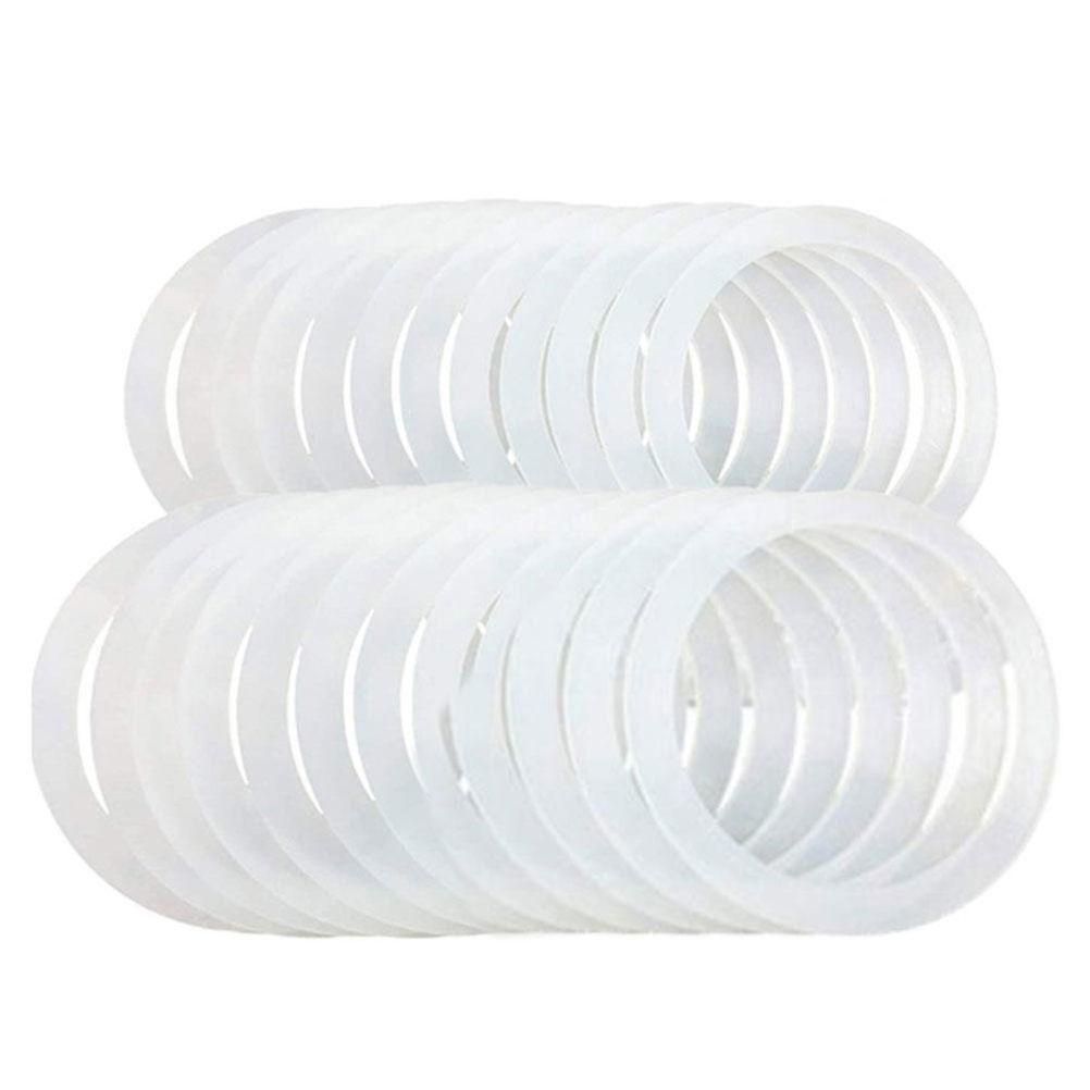 10Pcs Silicone Jar Gaskets Replacement Airtight Silicone Gasket Sealing Rings for Regular Mouth Canning Jar