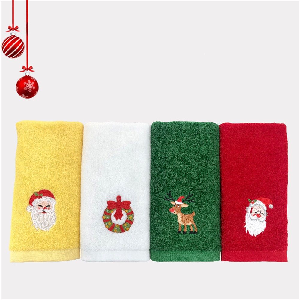 Cotton Christmas Hand Towels Premium Dish Towels Kitchen Towel Set for Home Kitchen Bar Towels