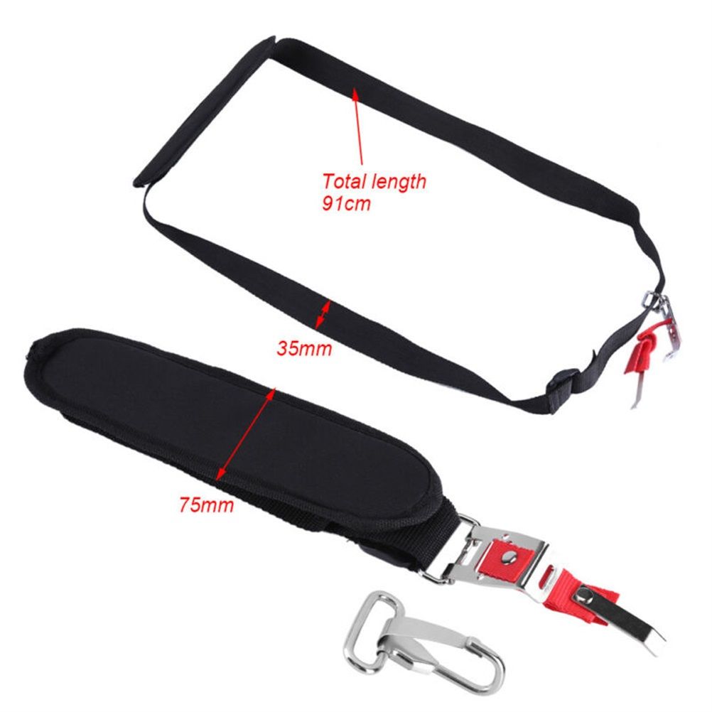 Grass Trimmer Shoulder Strap Lawn Mower Harness Strap Adjustable Padded Strap