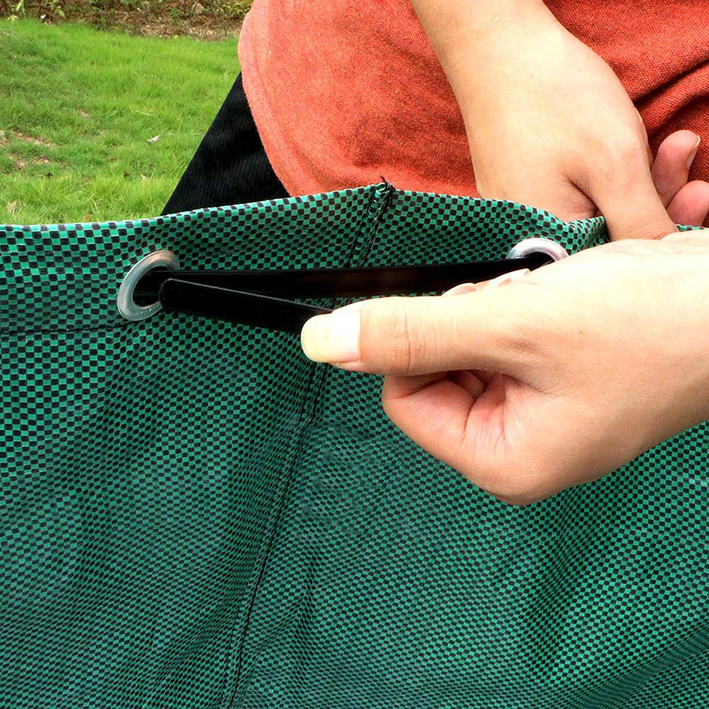 Reusable Woven Garden Bags Collapsible Gardening Leaf Containers Large Yard Waste Gardening Bags