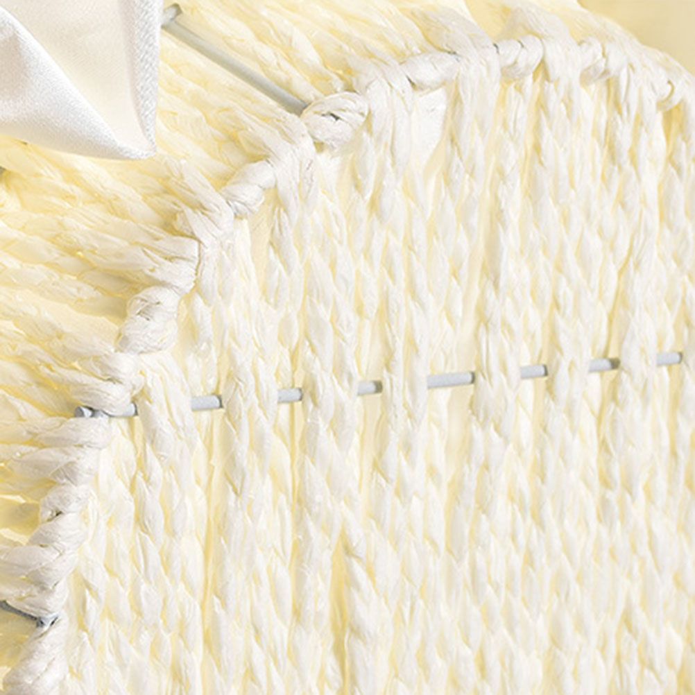 Wedding Flower Basket Wedding Flower Girl Basket Hand Woven Lace Wedding Basket