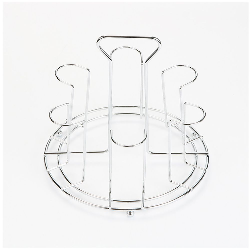 Kitchen Rotating Cup Mug Glass Holder Rack Metal Cups Drying Rack Stand