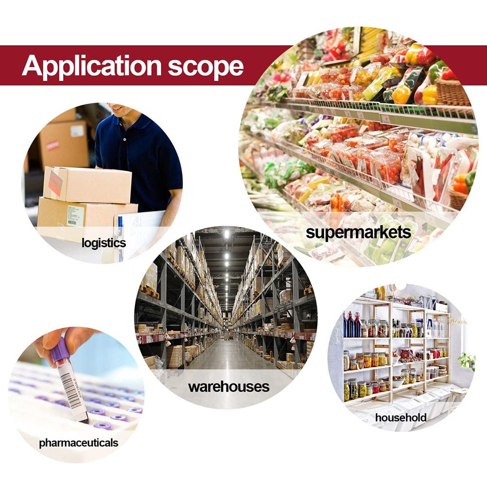 Freezer Food Labels Self Adhesive Date Labels Frozen Food Storage Stickers