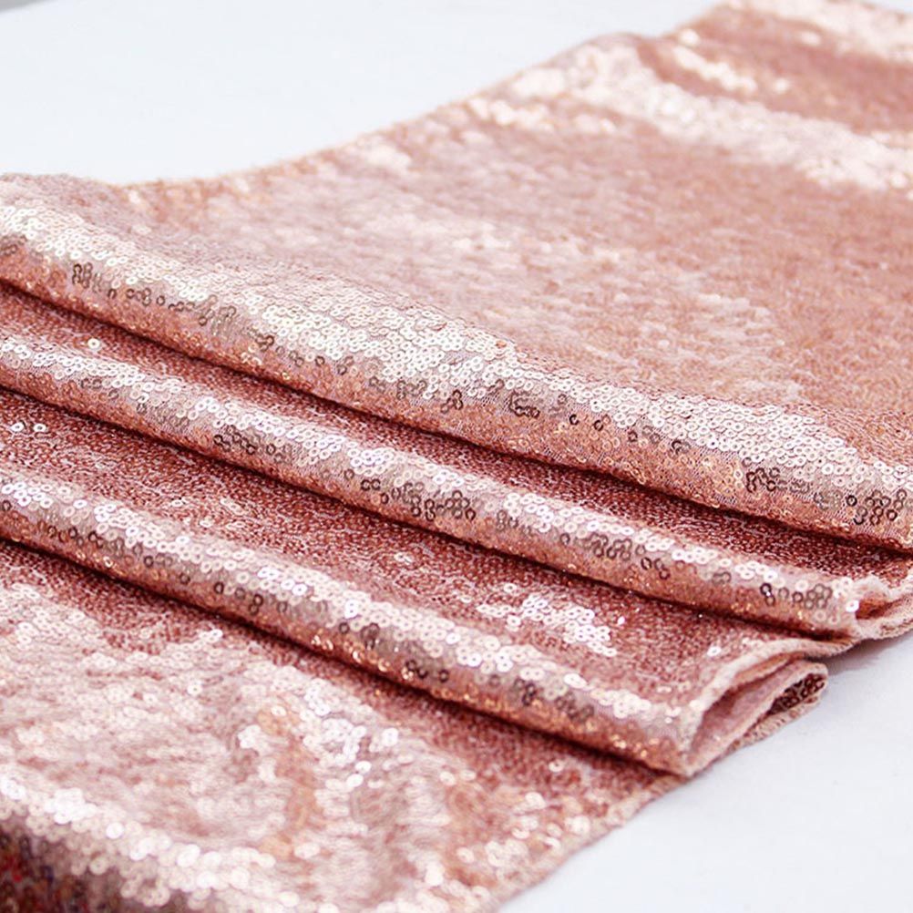 30x180cm Sparkly Sequin Table Runner Wedding Party Christmas Table Runner Tablecloth Decoration