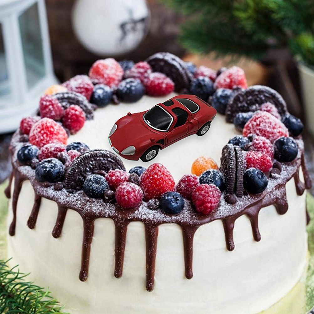Silicone Mold Racing Car Shaped Fondant Mold for DIY Baking Cake Making Soaps Candles Mold for Puddings Chocolate Cake