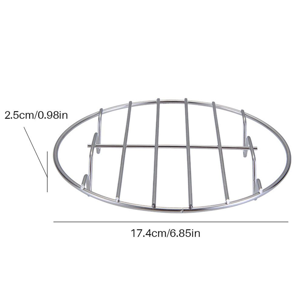 Stainless Steel Trivet Rack Stand Heavy Duty Pressure Cooker Steam Rack Cooking Stand