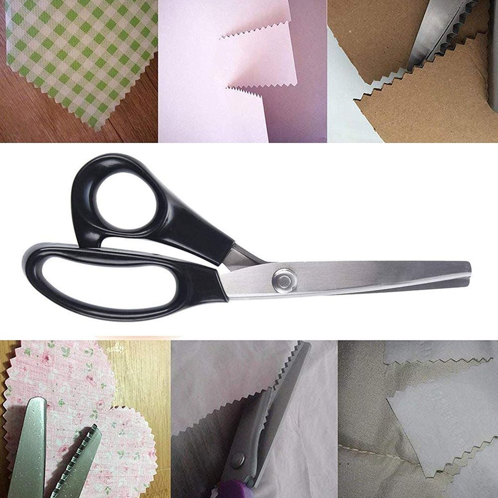Professional Zigzag Scissors Dressmaking Scissors Fabric Scissors for Tailor