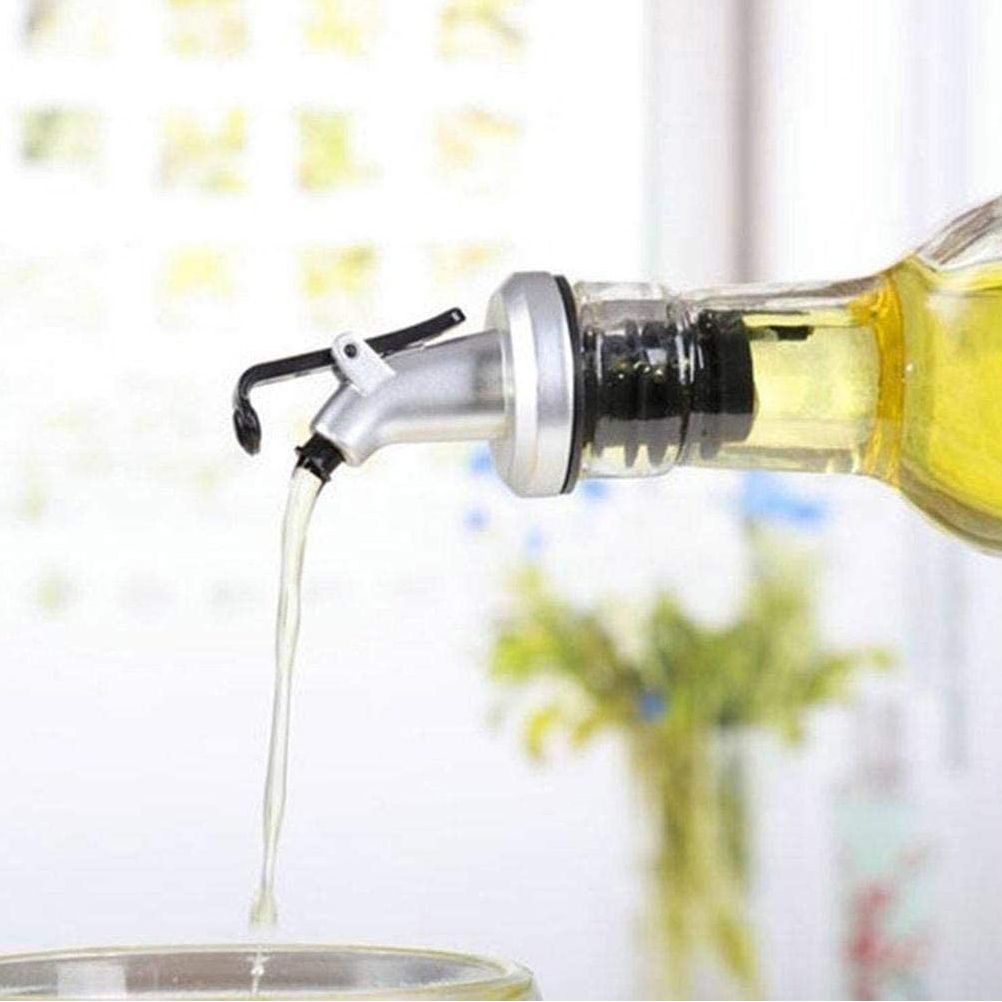 Oil Bottle Leak Proof Bottle Flip Cover Kitchen Oil Pour Spouts Bottle Dispenser