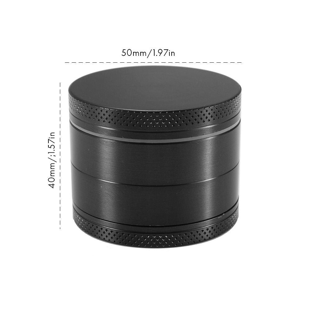 4 Layer Herb Grinder Grinders Zinc Alloy Manual Crusher Herb Spice Grinder
