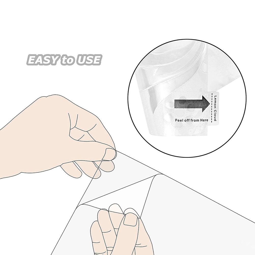 Window Film No Glue Static Decorative Films Window Frosted Film for Sun Protection