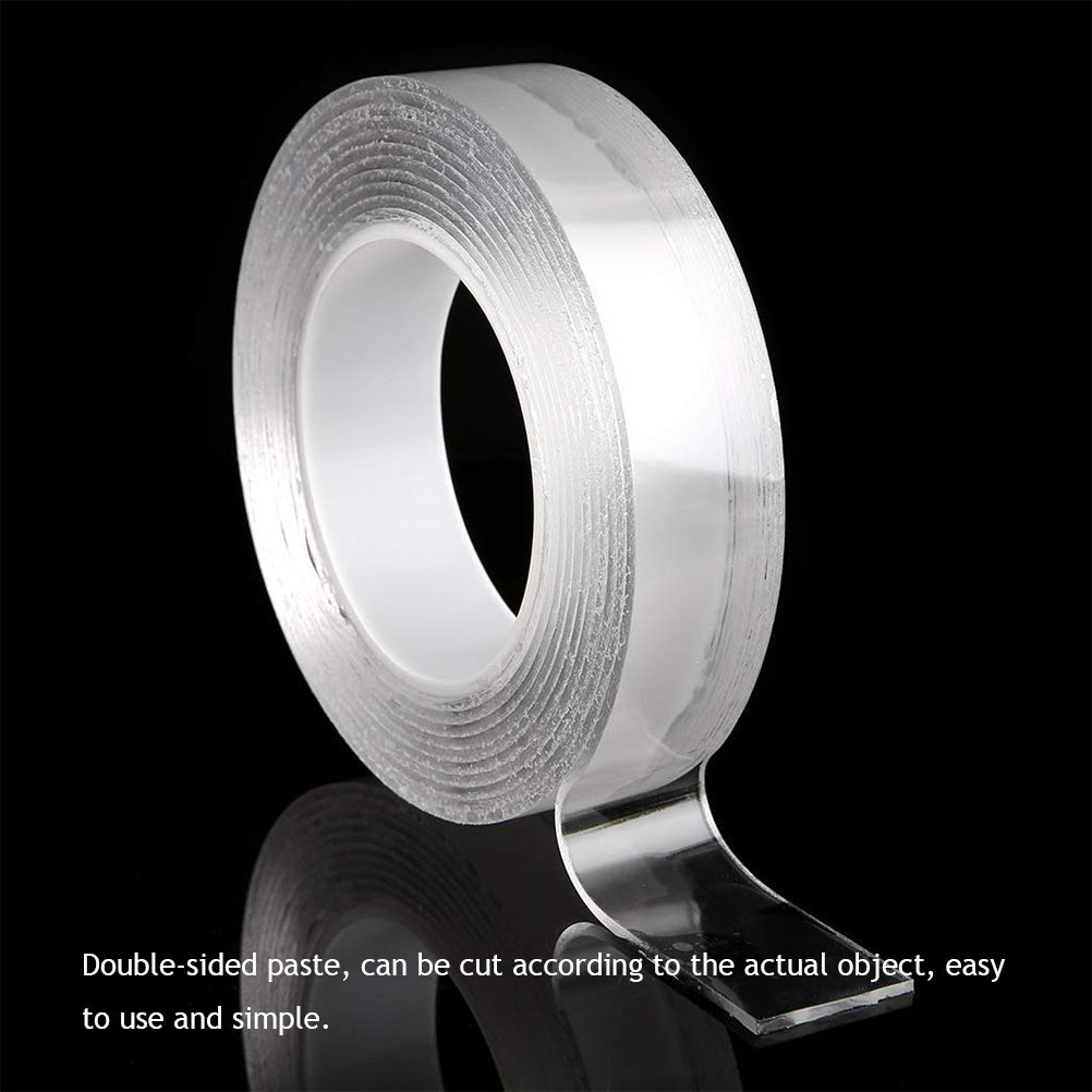 Double Sided Traceless Adhesive Nano Tape Removable Washable Reusable Tape
