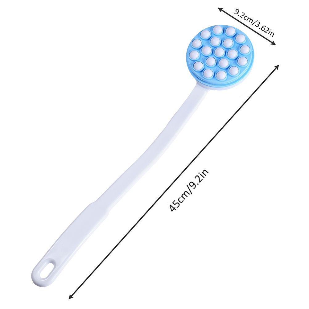 Massage Shower Cleaning Bath Brush Spa Massage Long Handled Bathroom Product Tool
