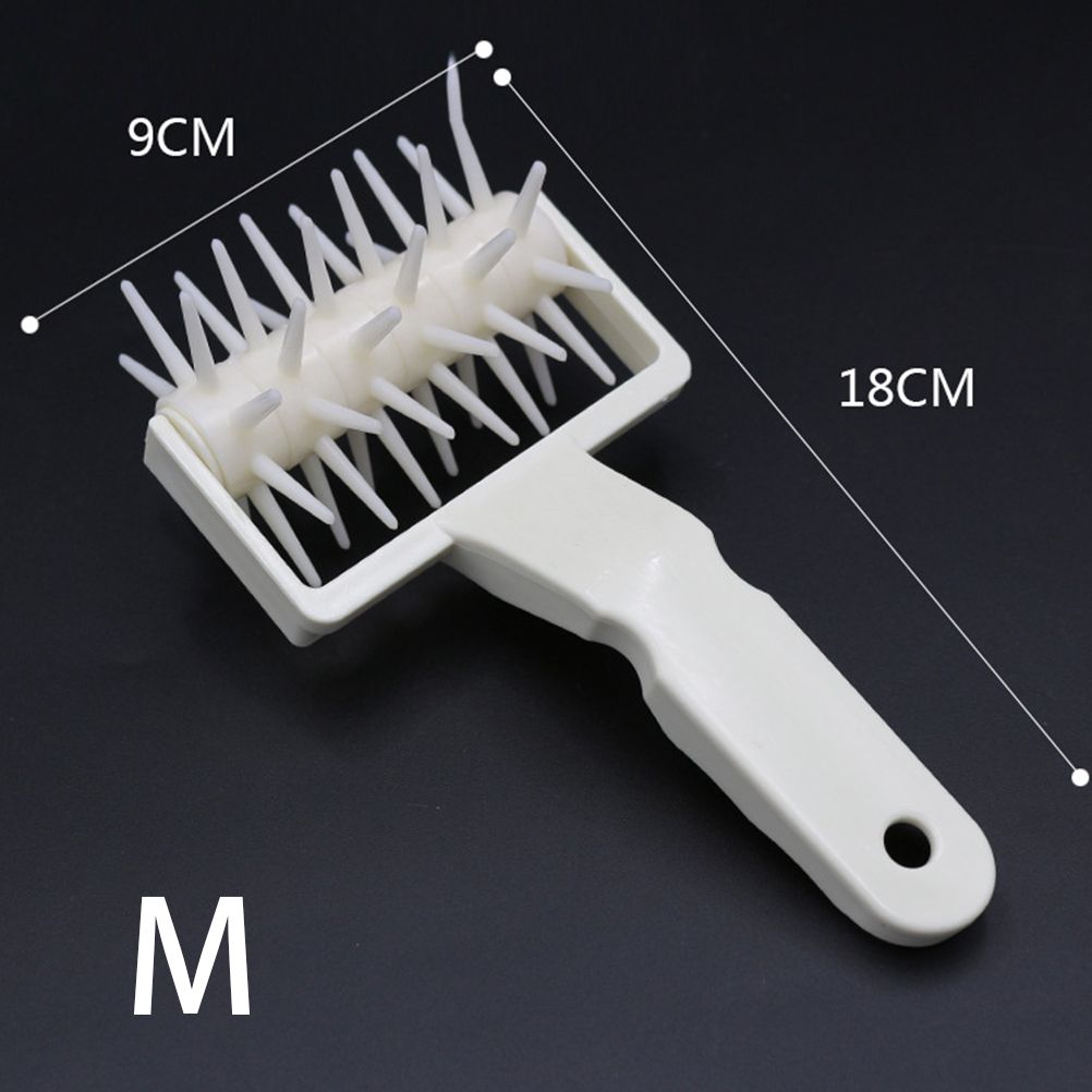 Pastry Pizza Plastic Dough Needle Wheels Roller Bread Hole Punch DIY Baking Tool