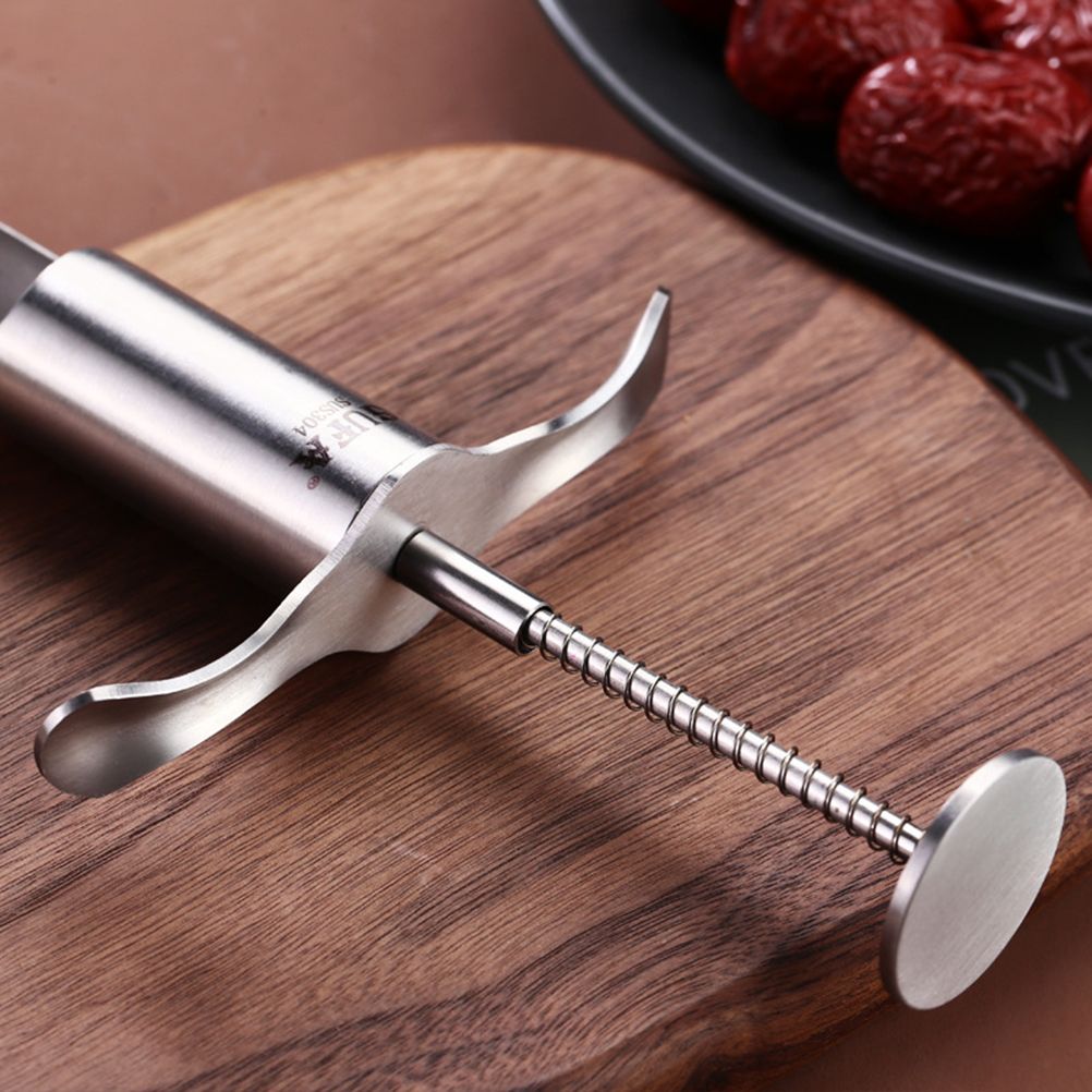 Fruit Corer Pitter Stainless Steel Core Seed Remover Tool for Apple Pear Cherry Jujube