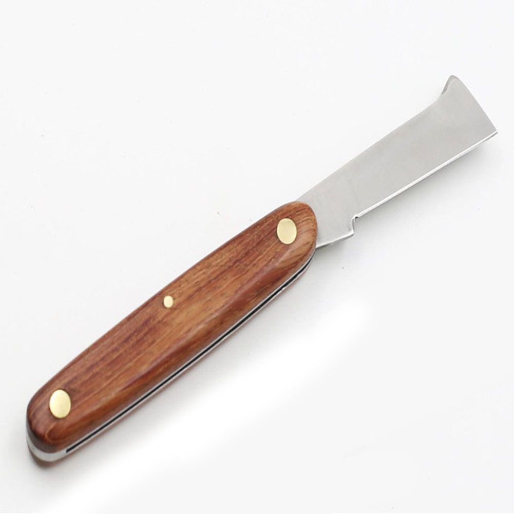 Grafting Knife Stainless Steel Pruning Cutter Foldable Grafting Cutting Tool