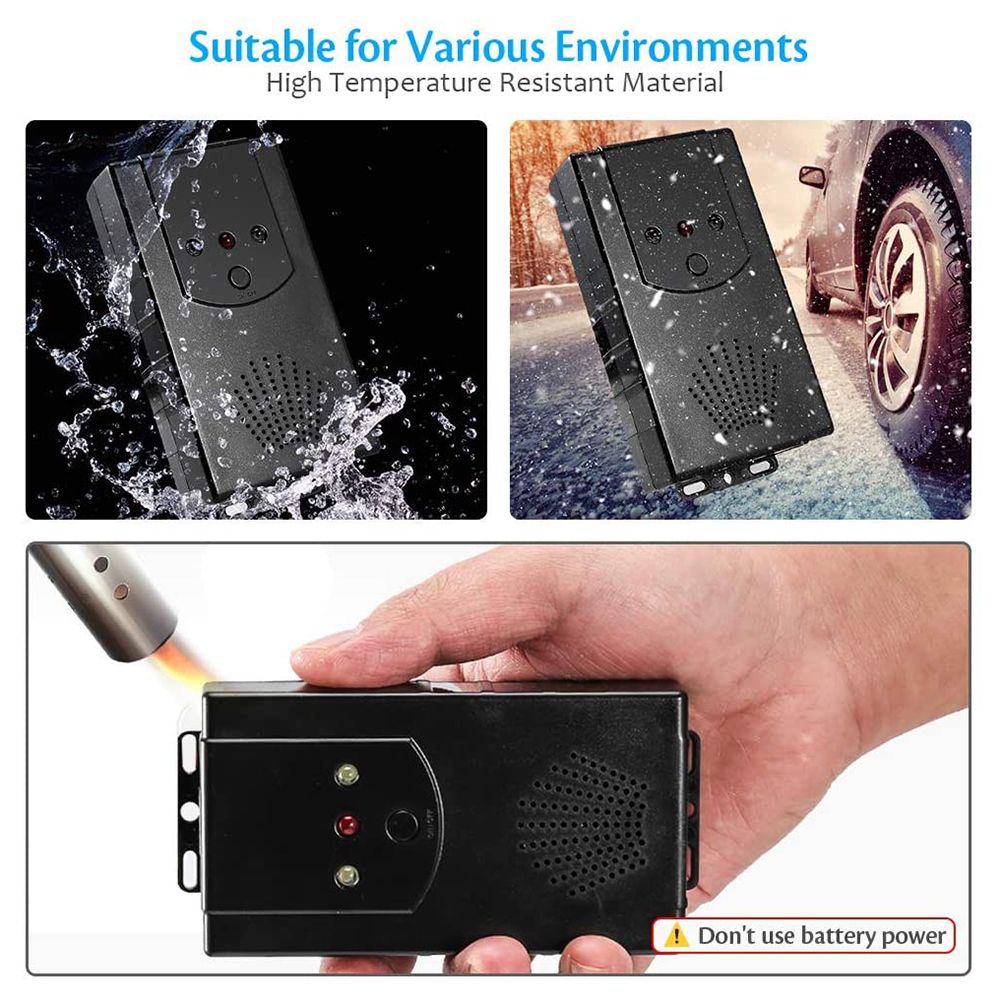Car Ultrasonic Mouse Repeller Ultrasonic Insect Repellent Device Electronic Mouse Repeller