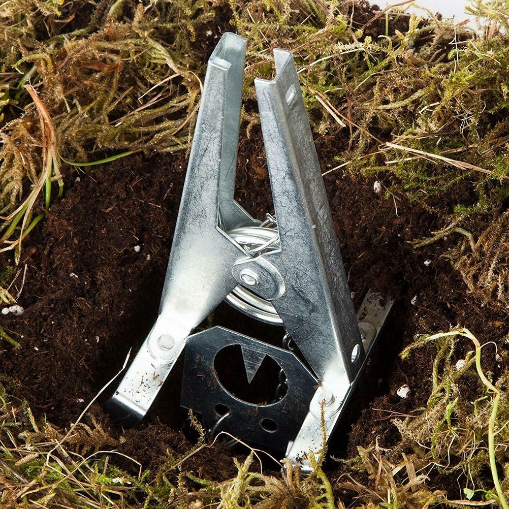 2PCS Heavy Duty Mole Claw Scissor Traps Rat Repellent Outdoor Garden Supplies