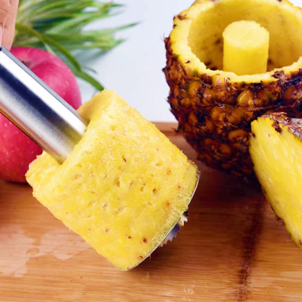 Stainless Steel Pineapple Grater Cutter Kitchen Gadget Fruit Peeler Corer Grater Kitchen Tools