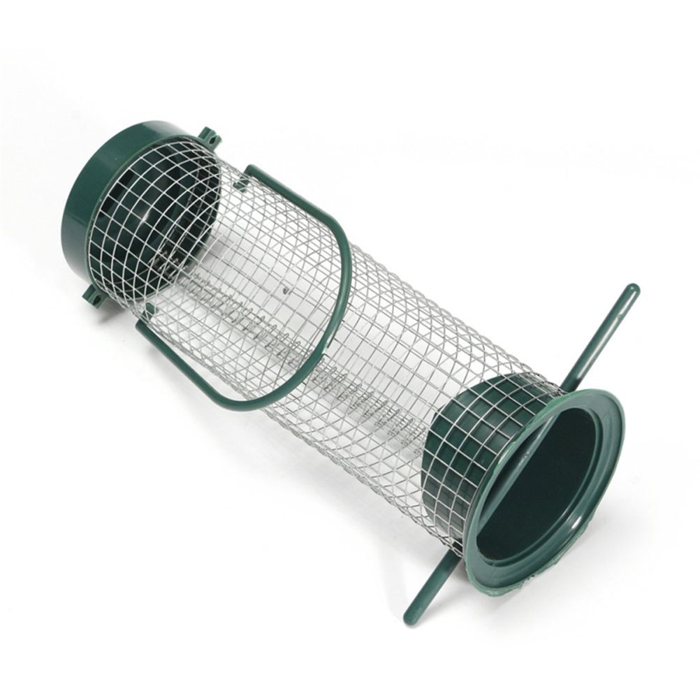 Plastic Bird Feeder Wire Grids Bird Wild Outdoor Garden Hanging Feeder