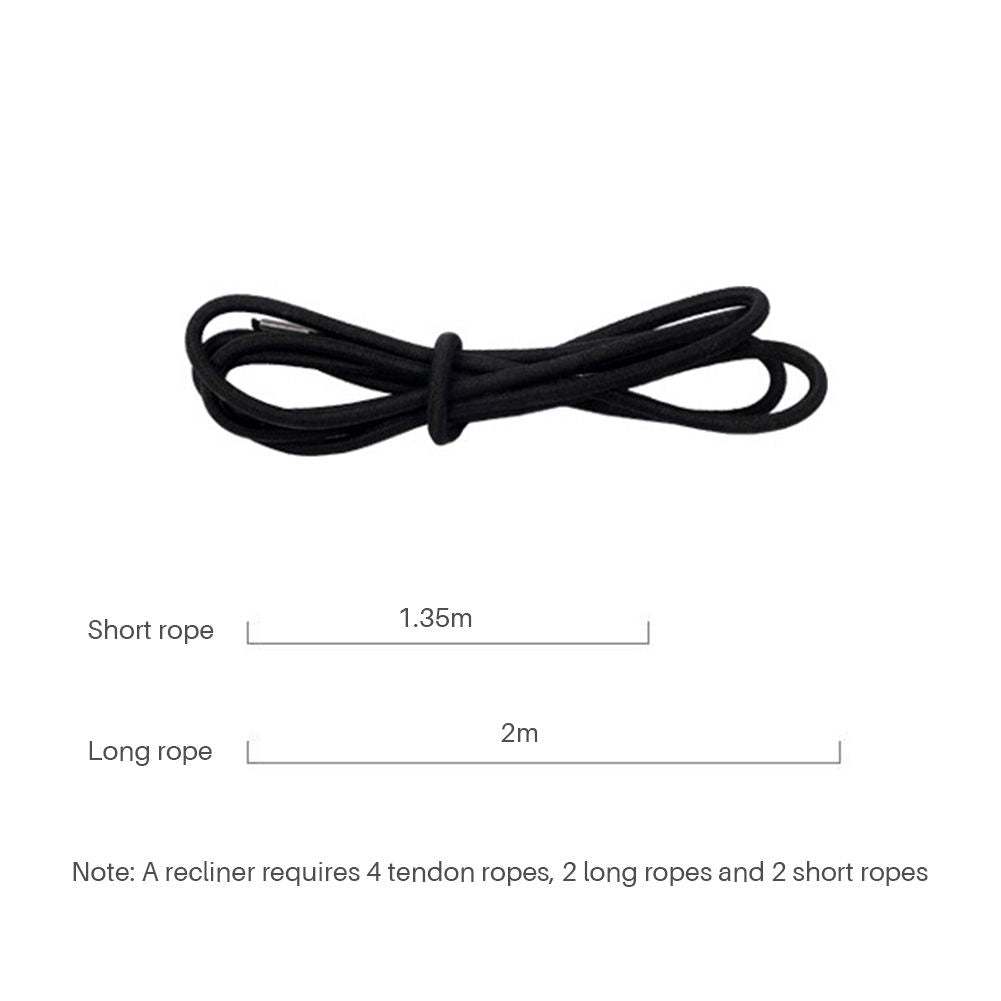 Replacement Cord for Zero Gravity Chair Universal Recliner Elastic Laces Chair Accessories Repair Tool Kit for Lounge Chair Bungee Chair