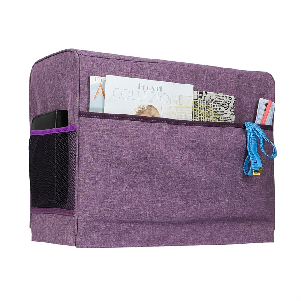 Waterproof Sewing Machine Dust Cover Sewing Equipment Cover Shell with Pockets Sewing Machine Storage Bag