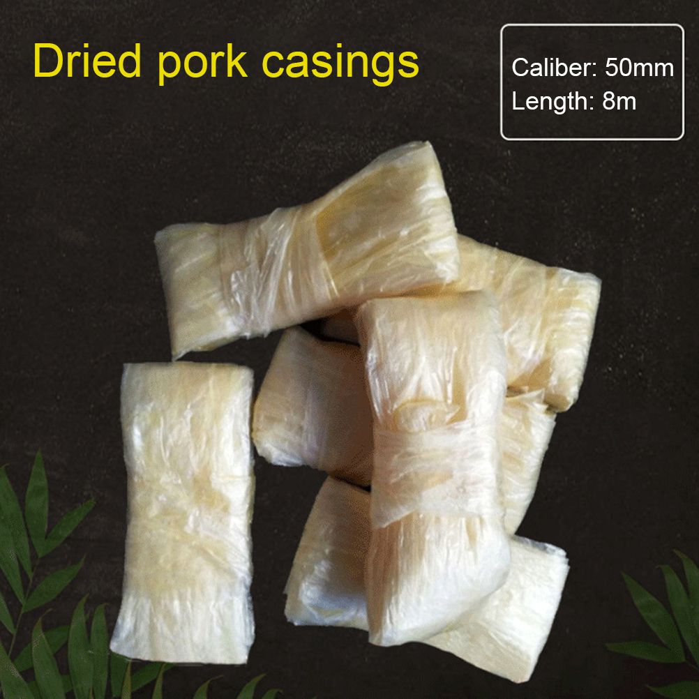 Edible Sausage Casing Drying Sausage Casing Dry Pig Sausage Casing Homemade Sausages Ham Accessory