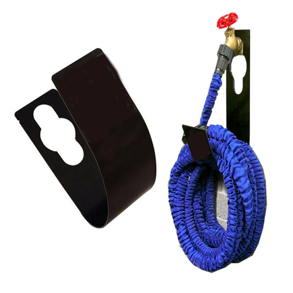 Stainless Steel Wall Mount Garden Hose Holder Hose Hanger Metal Hose Hook Hanger for Water Hose
