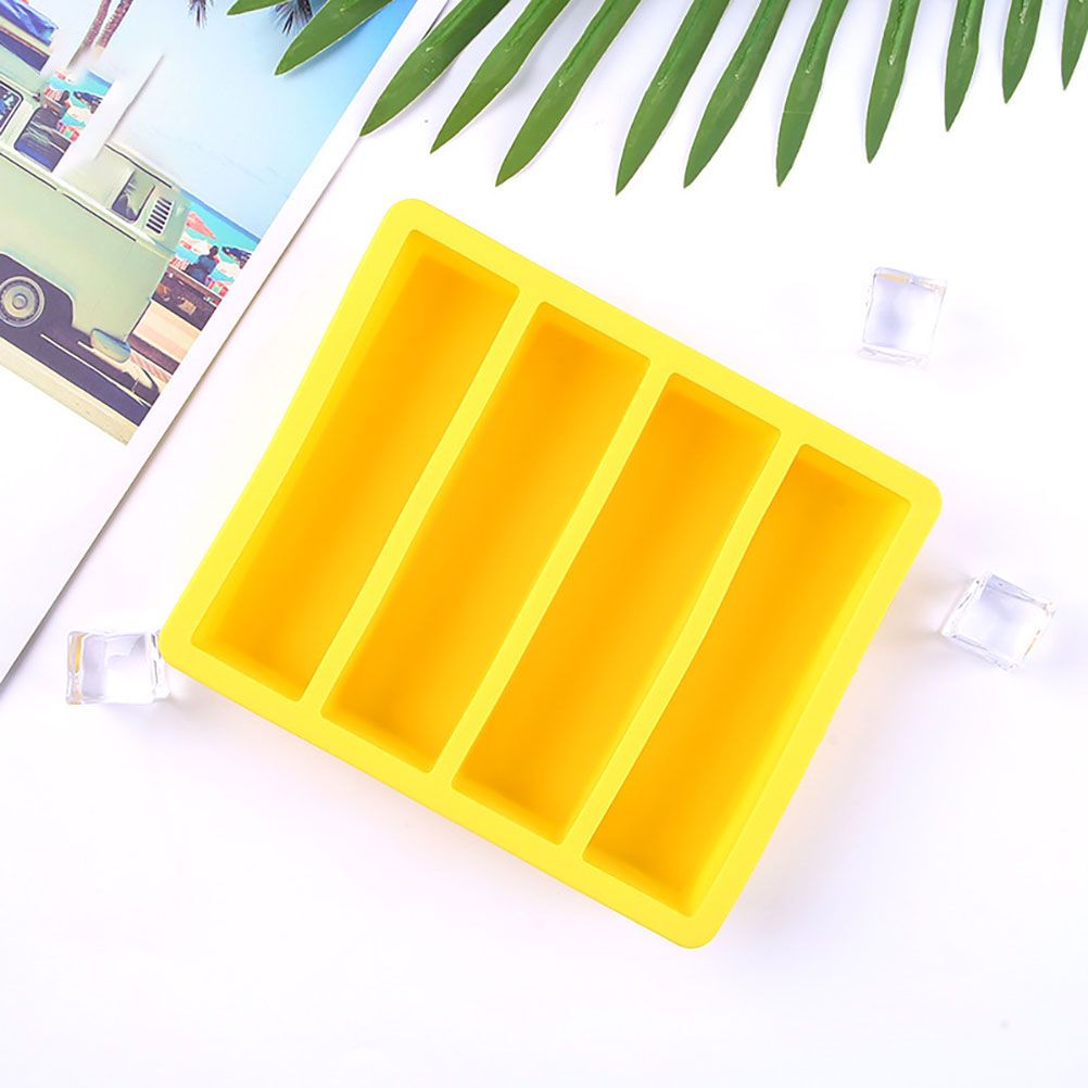 Rectangular Ice Mould Silicone Ice Cube Trays Kitchen Ice Cube Mold