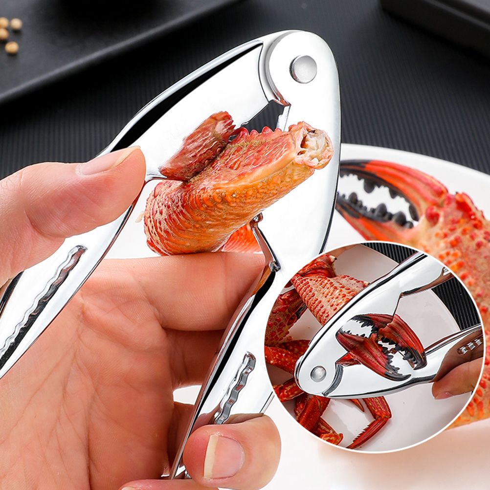 Lobster Tongs Seafood Clamp Tools Crab Claws Shrimp Clips Nuts Walnut Clamps Seafood Tongs Gadgets