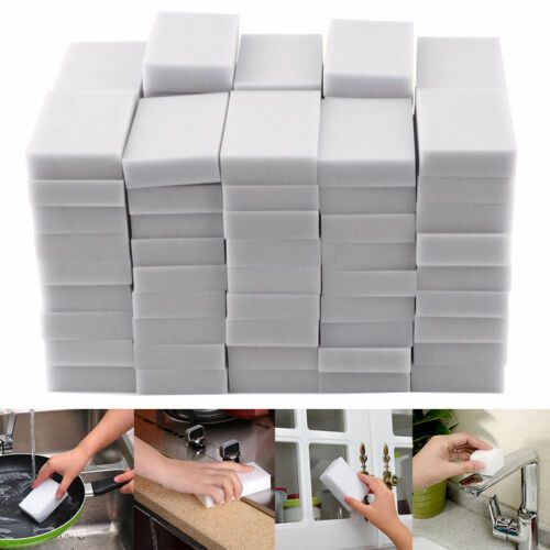20Pcs Melamine Foam Sponge Erasers Multi Functional Home Cleaning Pads