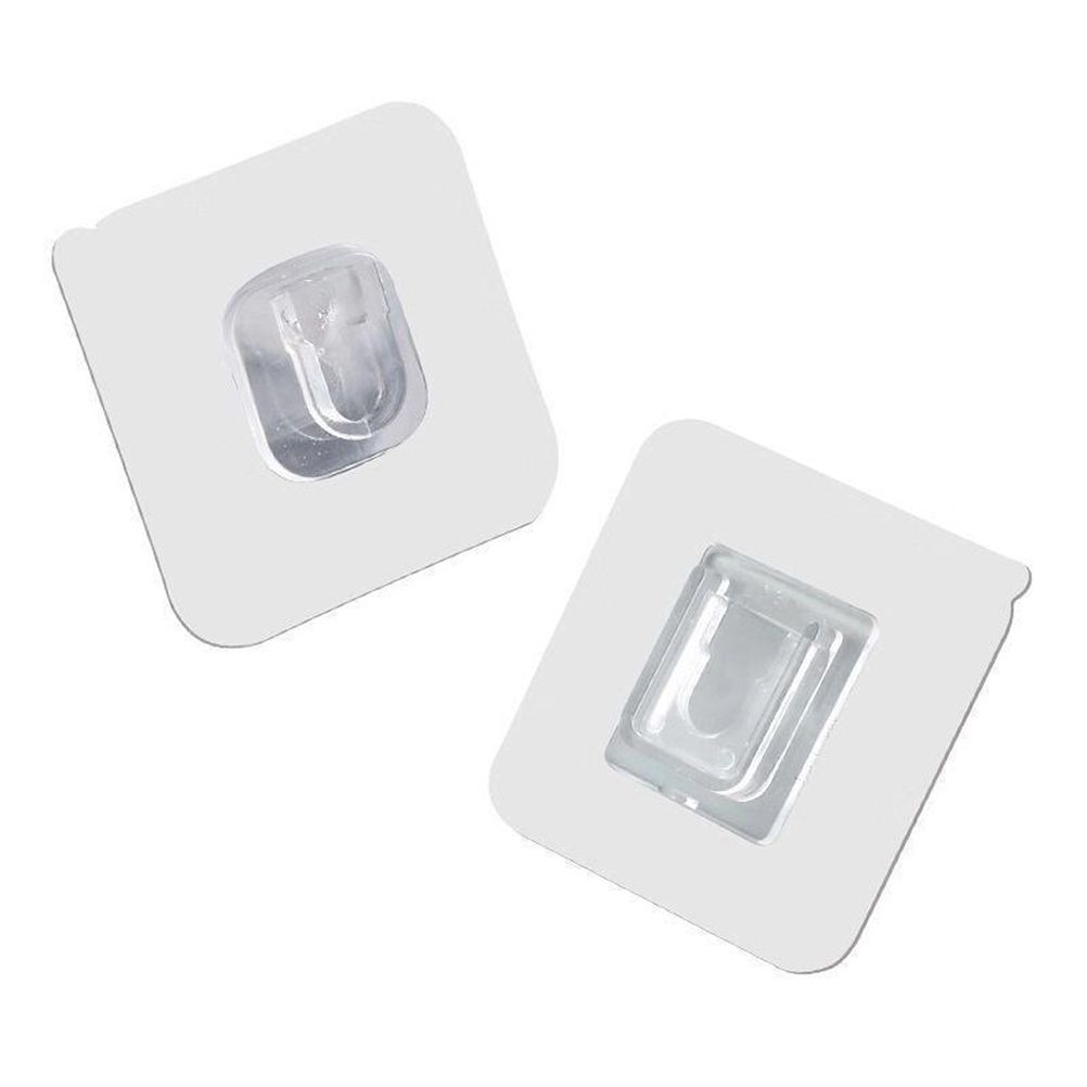 5 Pcs Wall Mounted Holder Strong Adhesive Hanger Punch Free Hanging Hook for Home Bathroom
