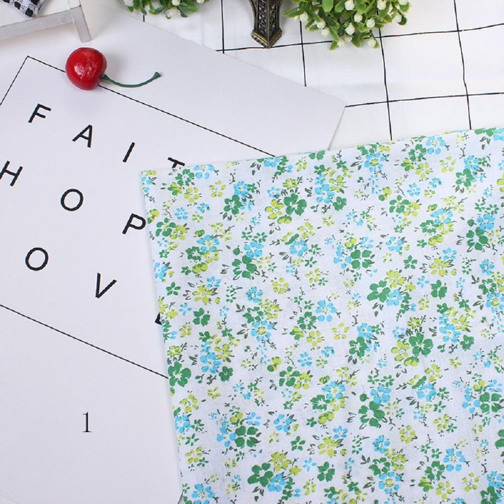 7Pcs Assorted Fat Quarter Bundle Quilt Quilting Cotton Fabric Sewing DIY Set