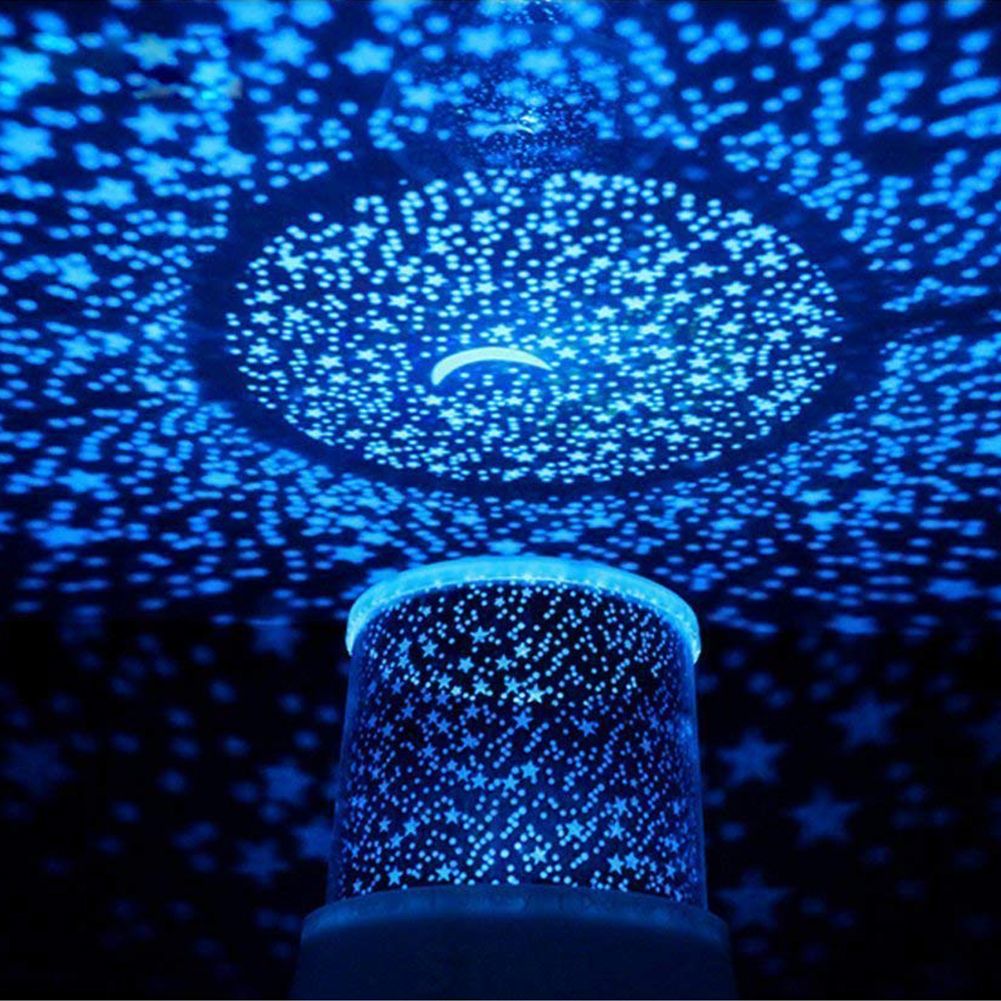 Romantic LED Night Sky Projector Lamp Kids Gift Star Light Novelty Lamp USB Lamp