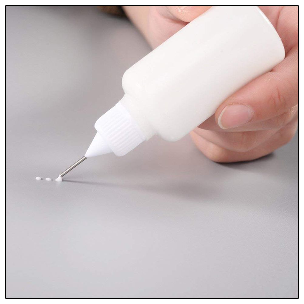 6Pcs 30ml Needle Tip Glue Bottle DIY Paper Art Quilling Tool Bottle Needle Bottle Applicator