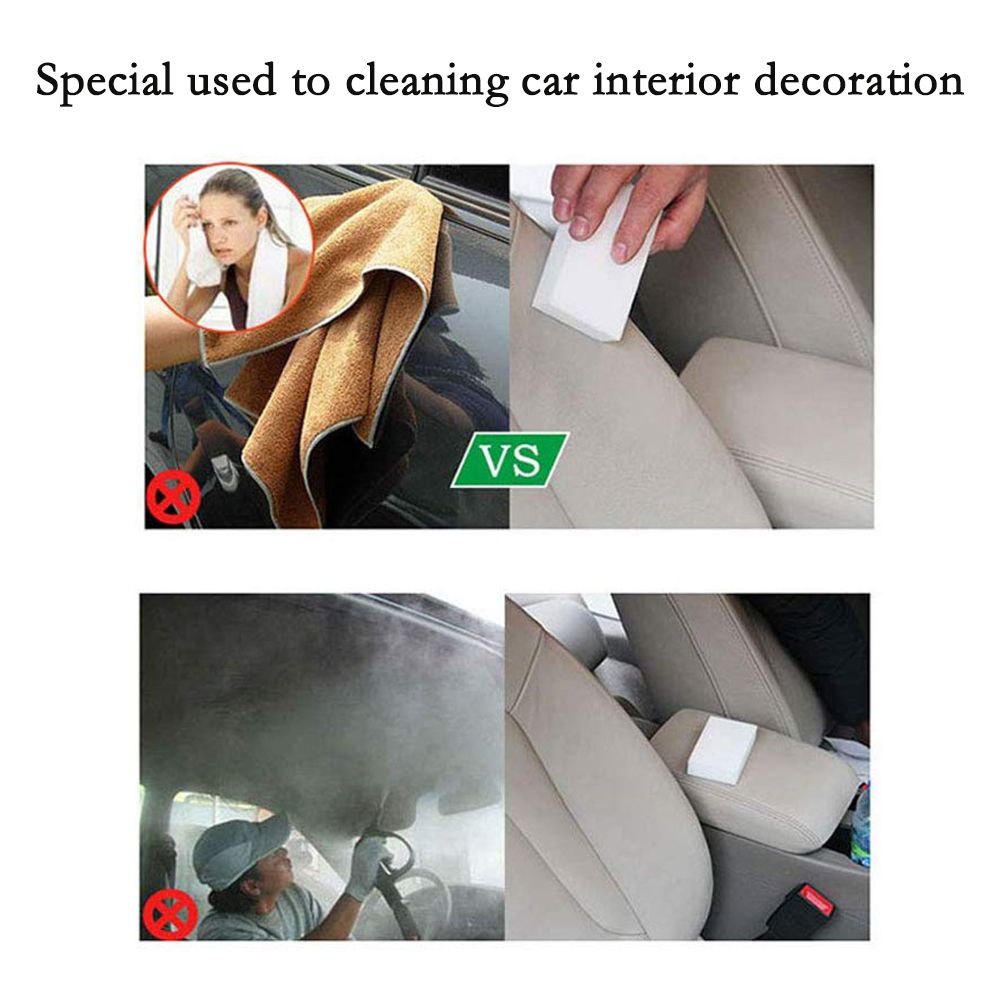 50 pcs Multifunction Cleaning Sponges Washing Sponges for Home Kitchen Dishes Bathroom Cleaning Tool