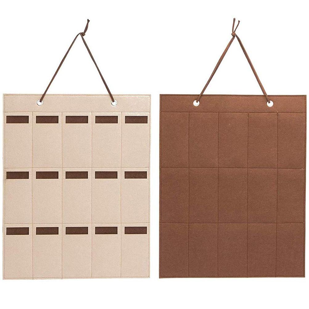 Hanging Sunglasses Organizer Wall Mounted 15 Slots Glasses Storage Organizer Holder