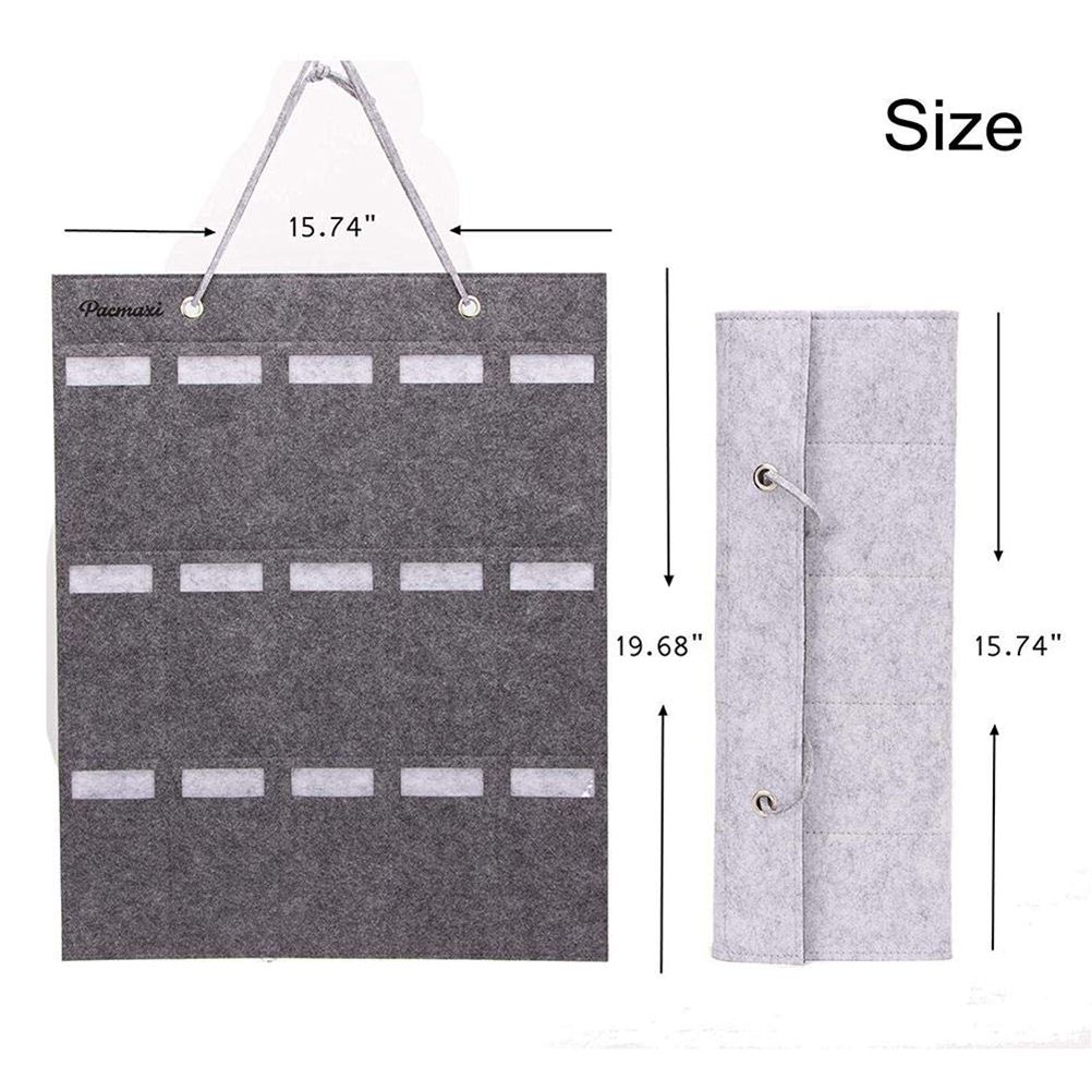 Hanging Sunglasses Organizer Wall Mounted 15 Slots Glasses Storage Organizer Holder