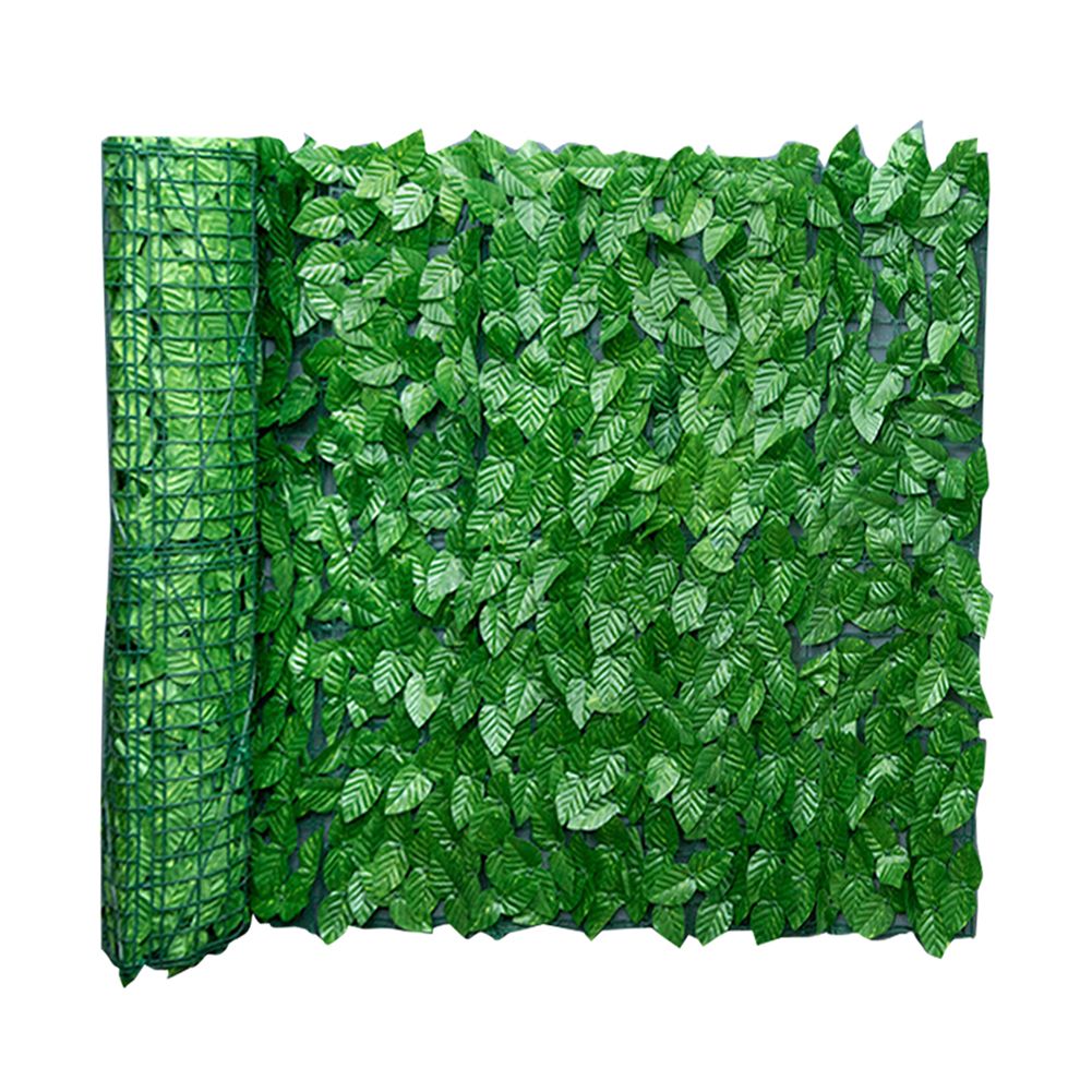 Artificial Leaf Screening Roll UV Fade Protected Hedging Wall Landscaping Garden Fence Balcony Screen for Indoor Outdoor Decor