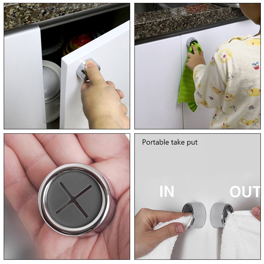 3Pcs Kitchen Towel Hooks Self Adhesive Towel Hooks for Bathroom Shower Kitchen