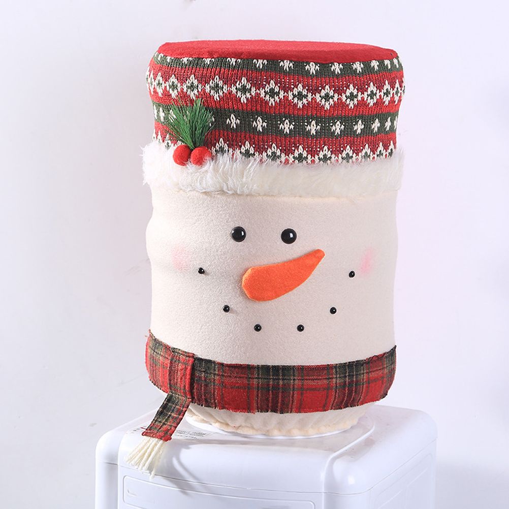 Christmas Water Dispenser Bucket Cloth Cover Water Buckle Reusable Water Dispenser Dust Cover