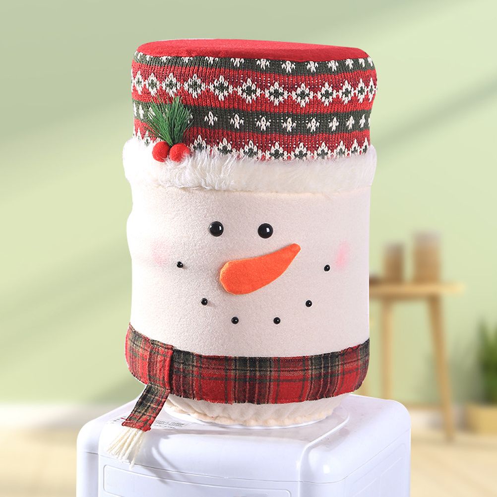 Christmas Water Dispenser Bucket Cloth Cover Water Buckle Reusable Water Dispenser Dust Cover