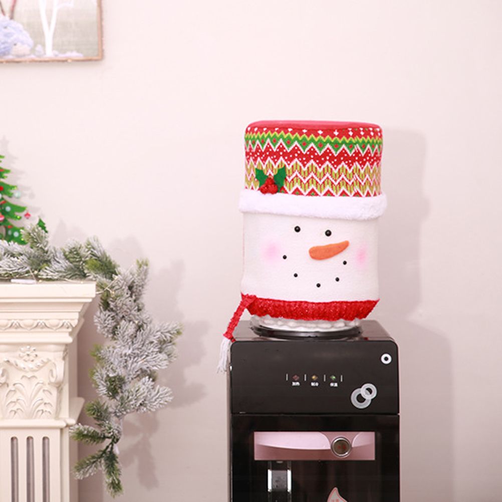 Christmas Water Dispenser Bucket Cloth Cover Water Buckle Reusable Water Dispenser Dust Cover